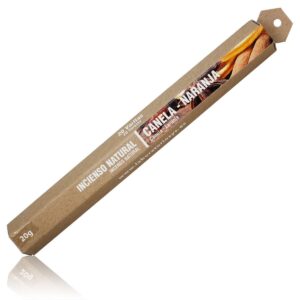 Incienso Natural Canela Naranja Sticks 20g