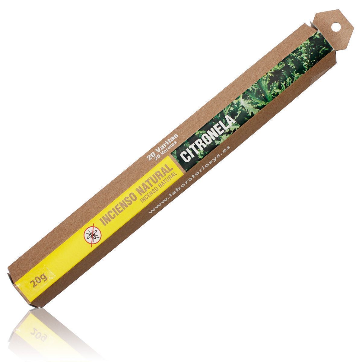 Incienso Natural Citronela Sticks 20g