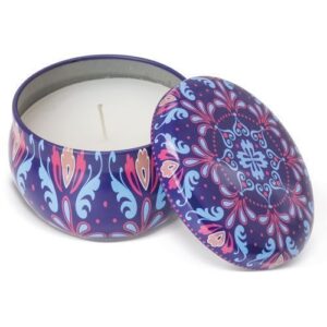 Vela Lata Murano Lavanda