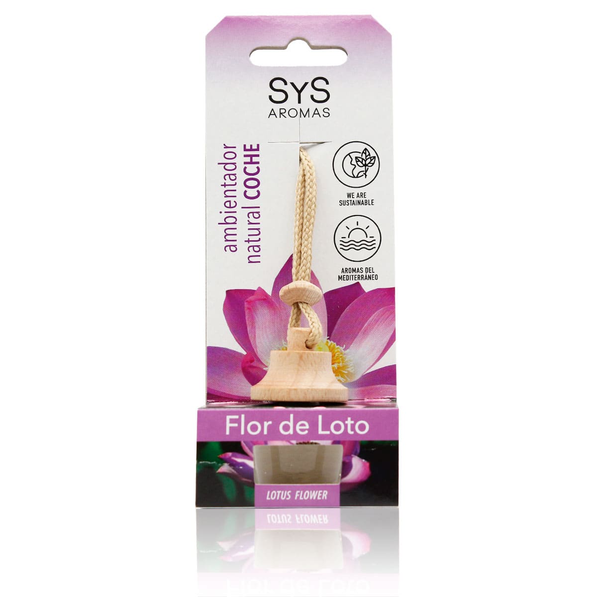 Ambientador Coche Flor de Loto Style 7ml