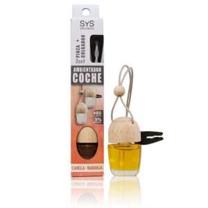 Ambientador Coche Pinza Canela-Naranja 7ml