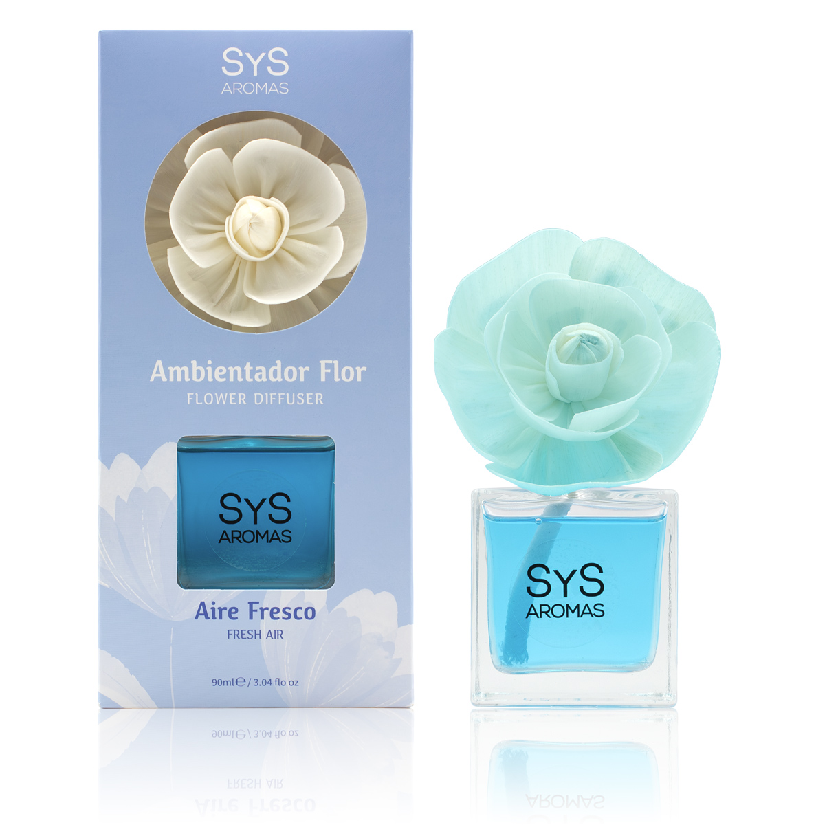 Ambientador Flor Perfumada Aire Fresco SyS 90 ml