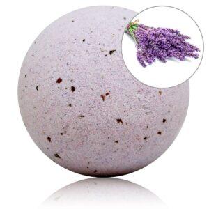 Bomba de Baño Espumosa Lavanda con Pétalos