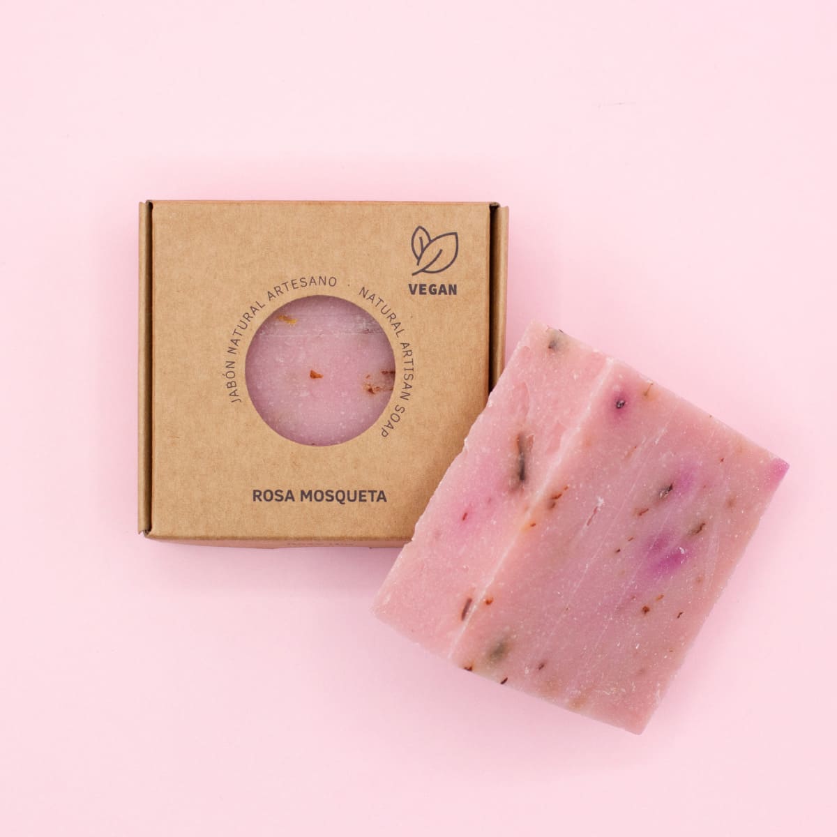Jabon Natural Premium Rosa Mosqueta Labnatur 100gr - Imagen 6
