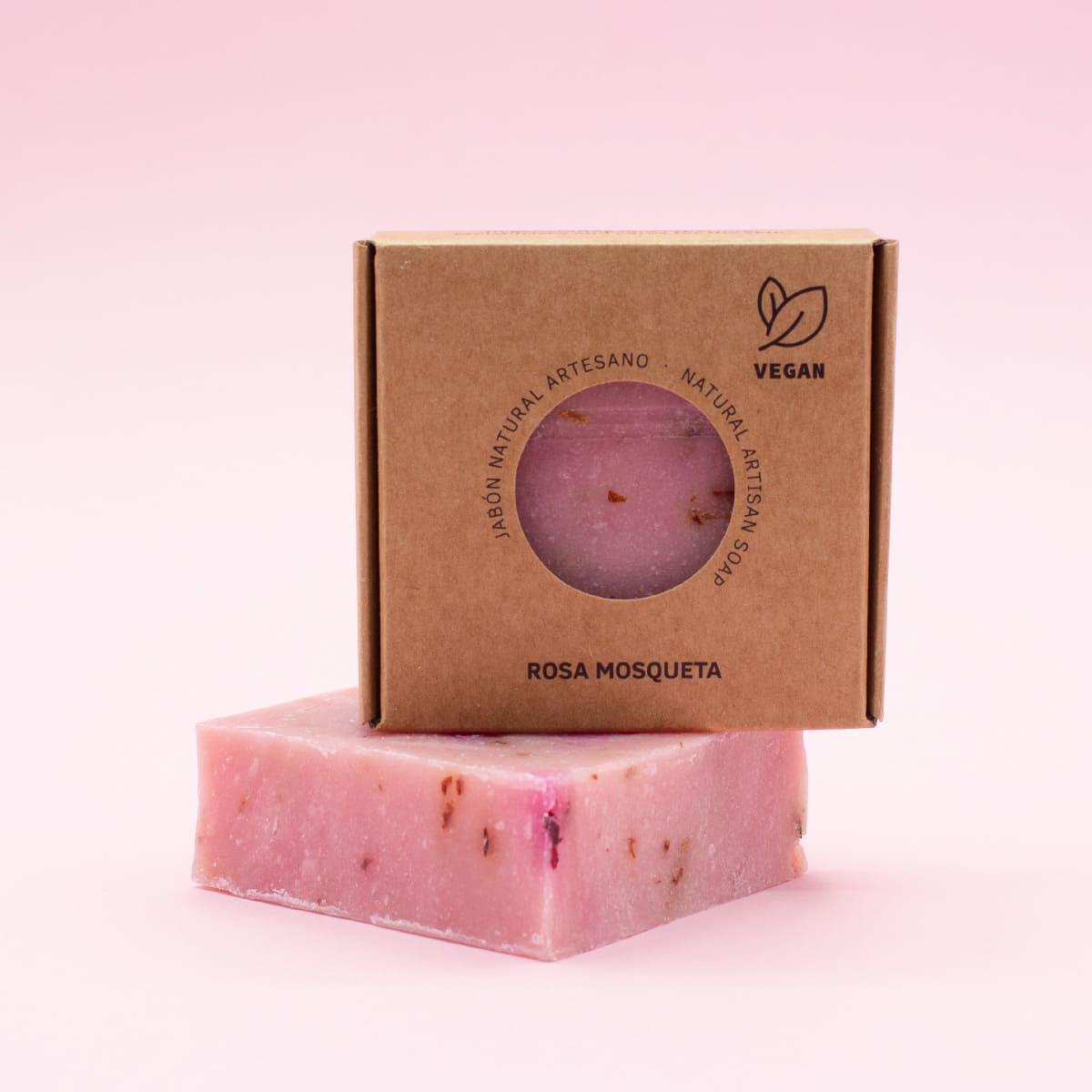 Jabon Natural Premium Rosa Mosqueta Labnatur 100gr - Imagen 5