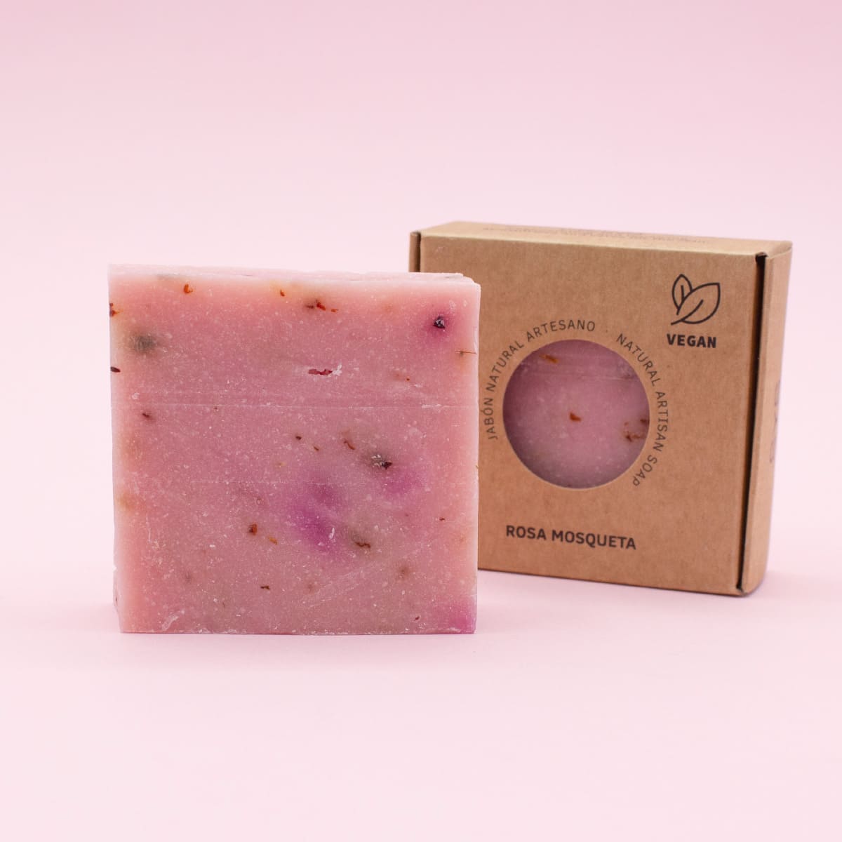 Jabon Natural Premium Rosa Mosqueta Labnatur 100gr - Imagen 2