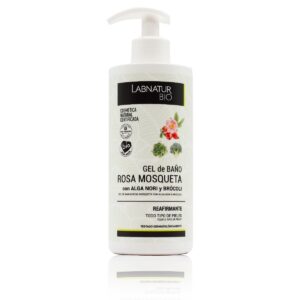 Gel de Baño BIO Rosa Mosqueta, Algas y Brócoli Labnatur 450 ml