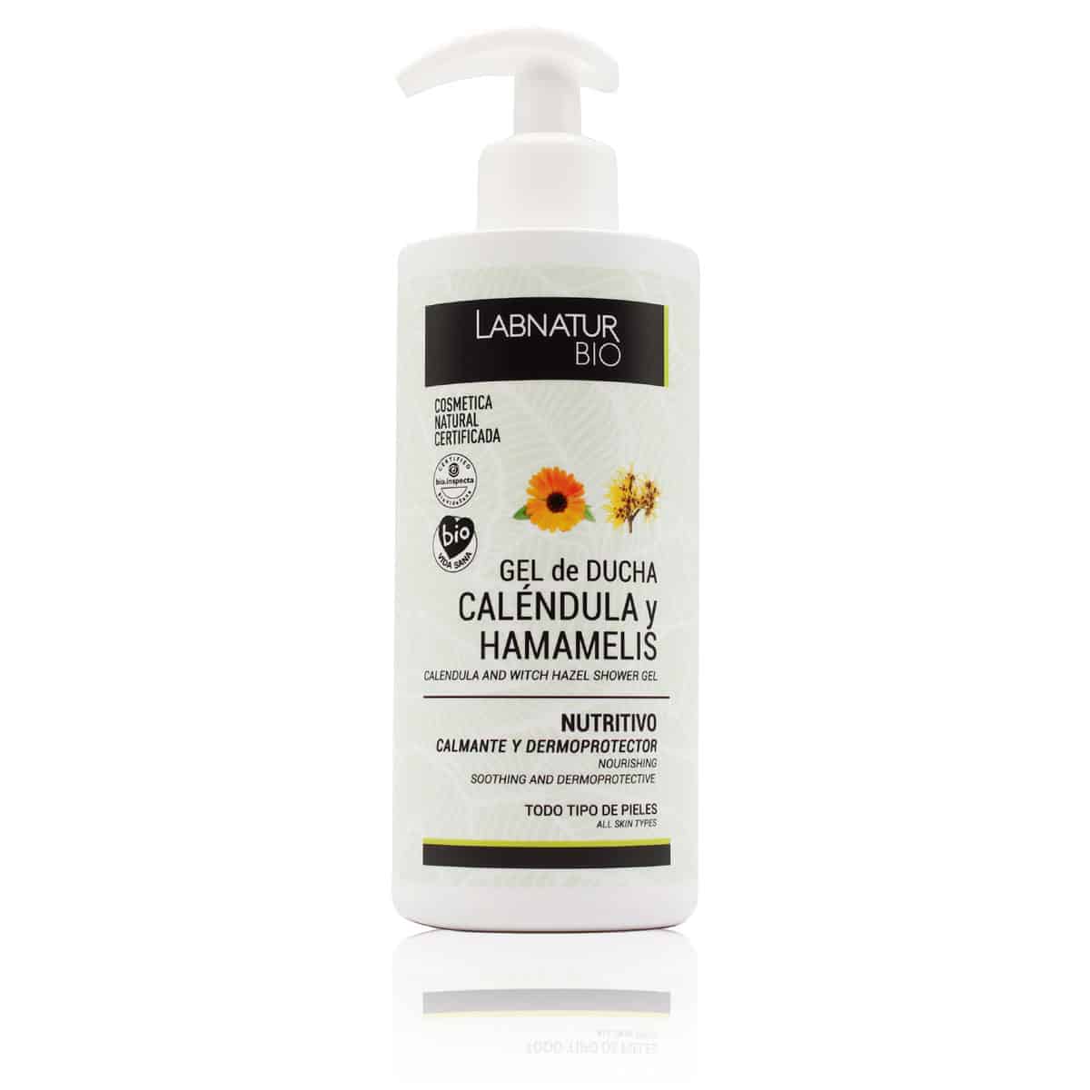Gel de Baño BIO Caléndula y Hamamelis Labnatur 450 ml
