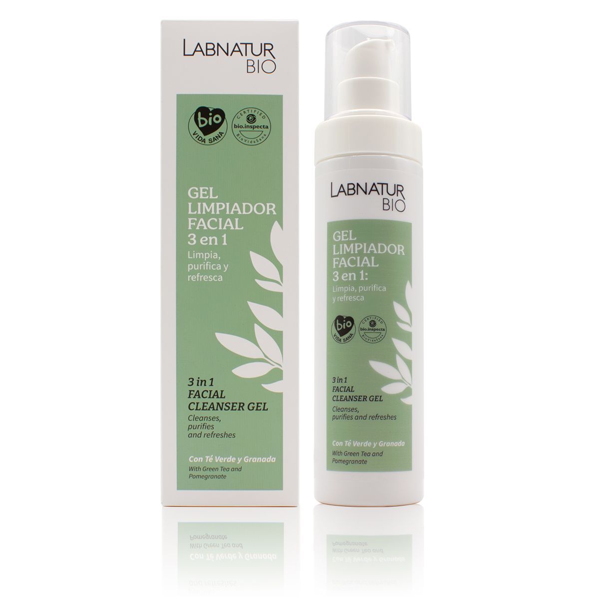 Gel Limpiador Facial 3 en 1 Labnatur Bio 150ml
