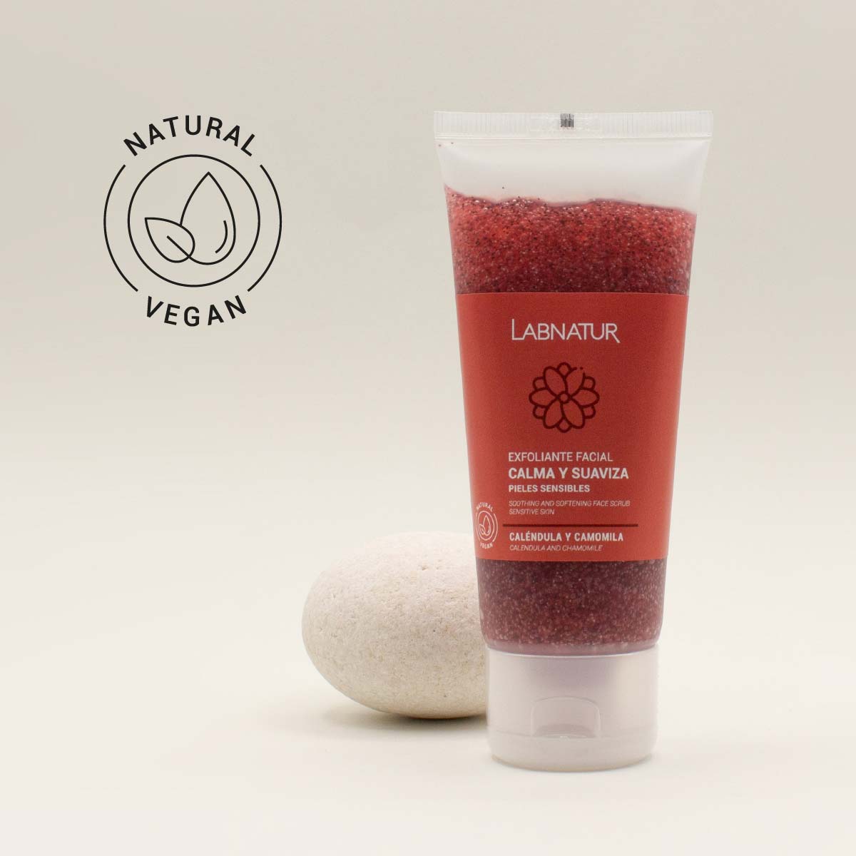 Exfoliante Facial Caléndula y Camomila Labnatur 100 ml - Imagen 5