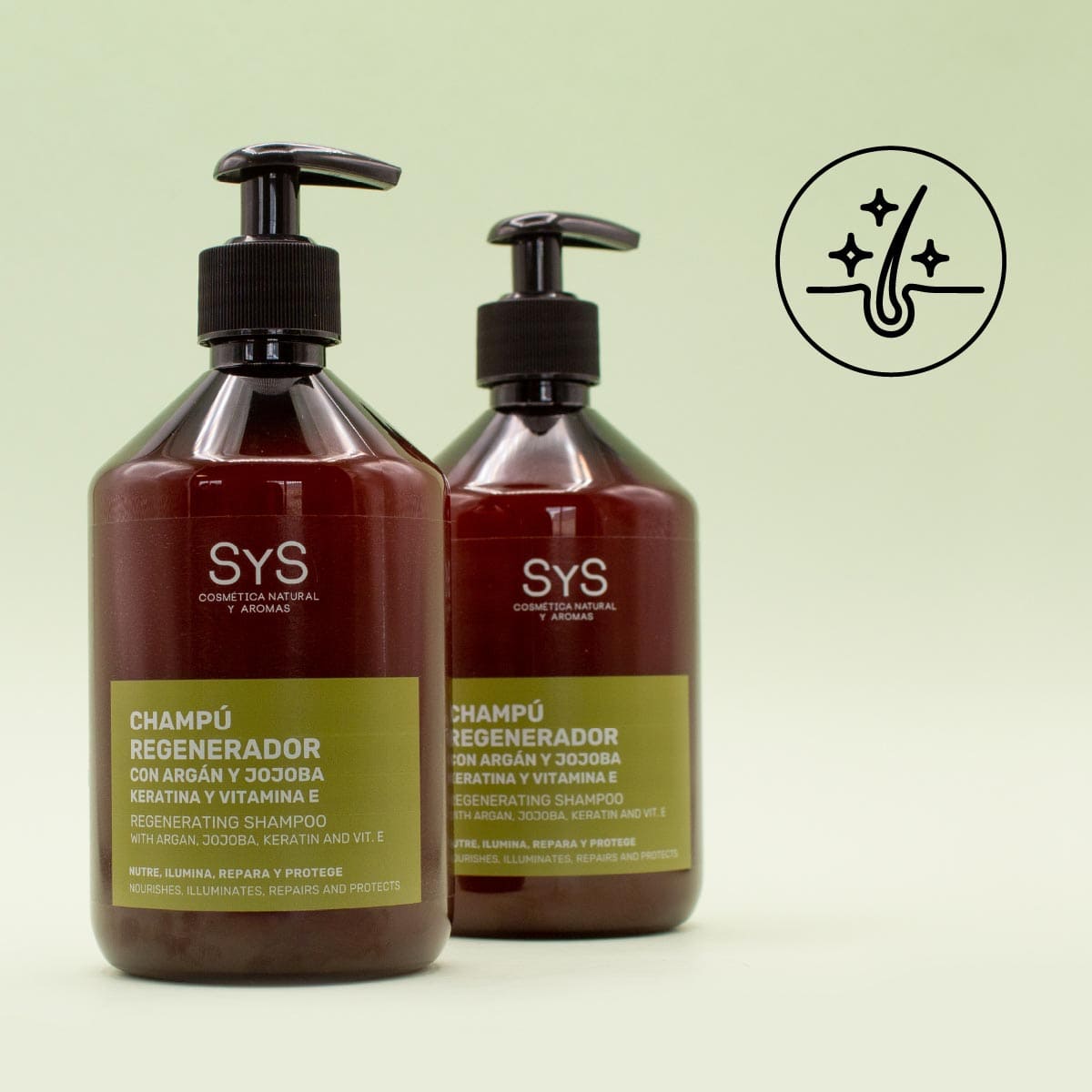 Champú Regenerador con Argán y Jojoba Labnatur 500 ml - Imagen 5
