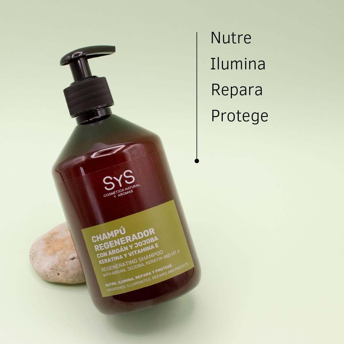 Champú Regenerador con Argán y Jojoba Labnatur 500 ml - Imagen 3