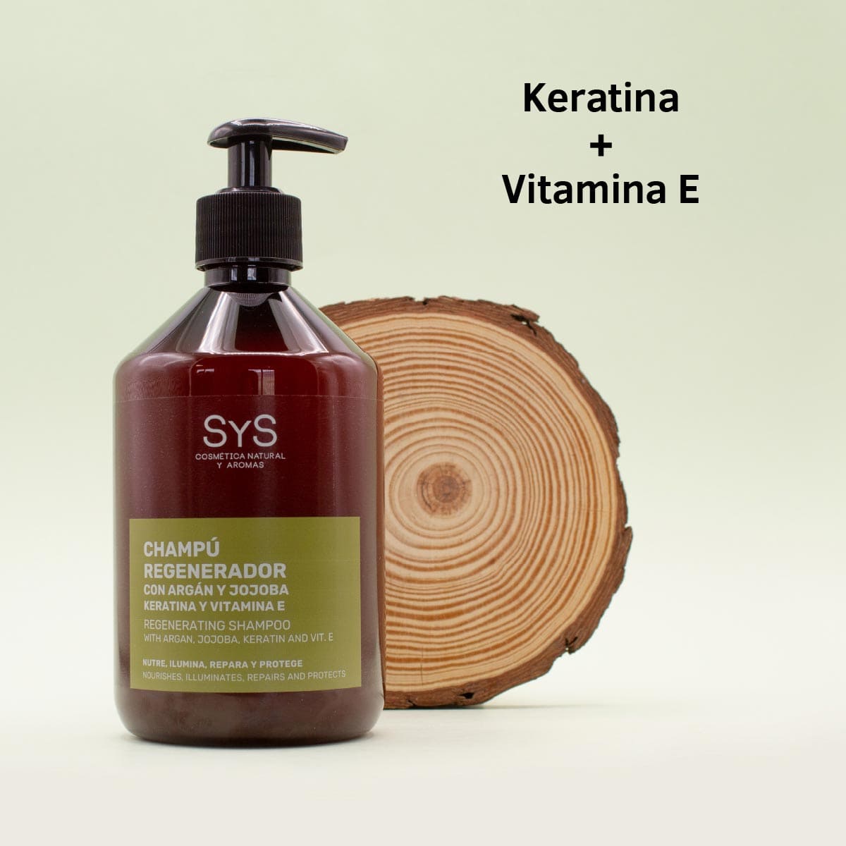 Champú Regenerador con Argán y Jojoba Labnatur 500 ml - Imagen 4