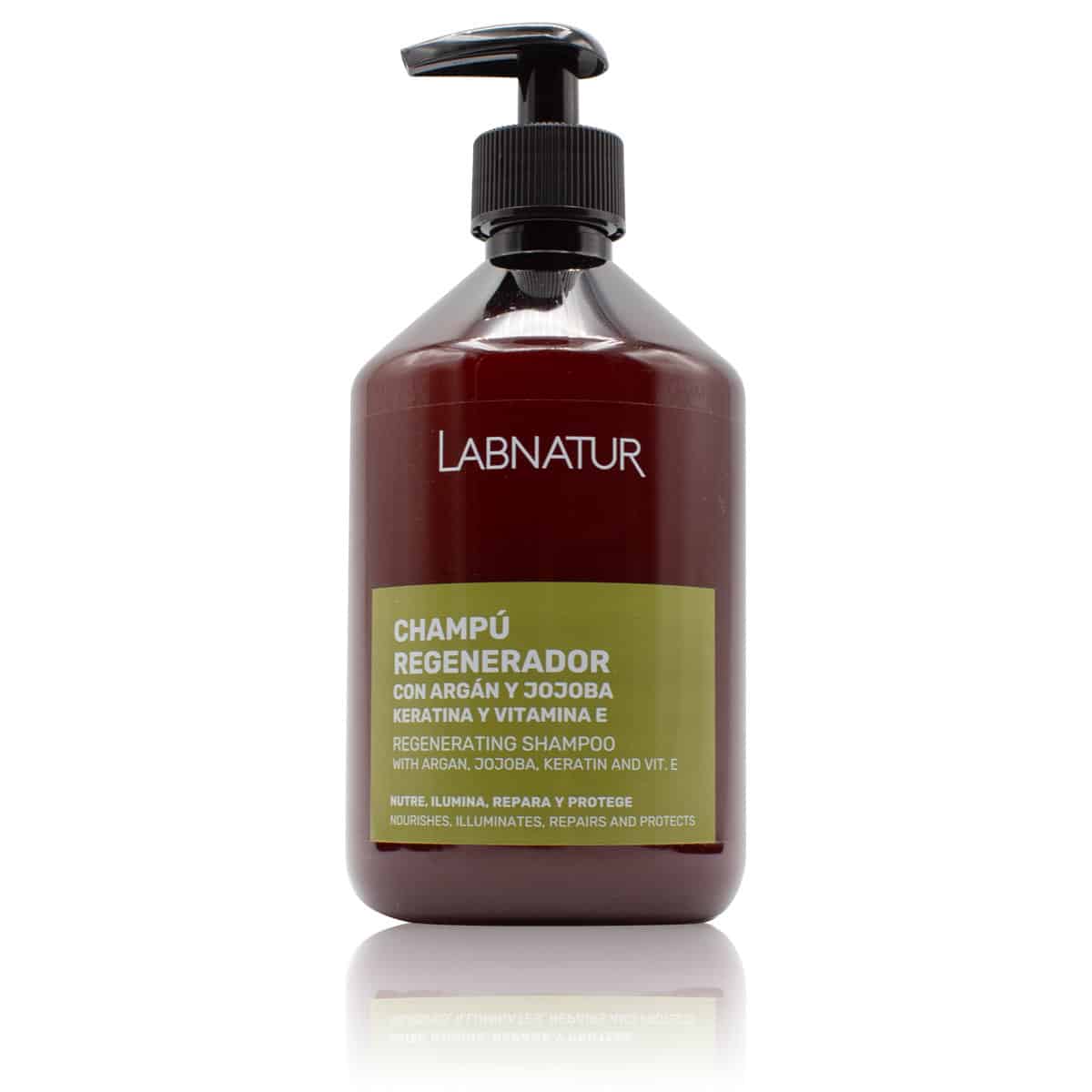 Champú Regenerador con Argán y Jojoba Labnatur 500 ml