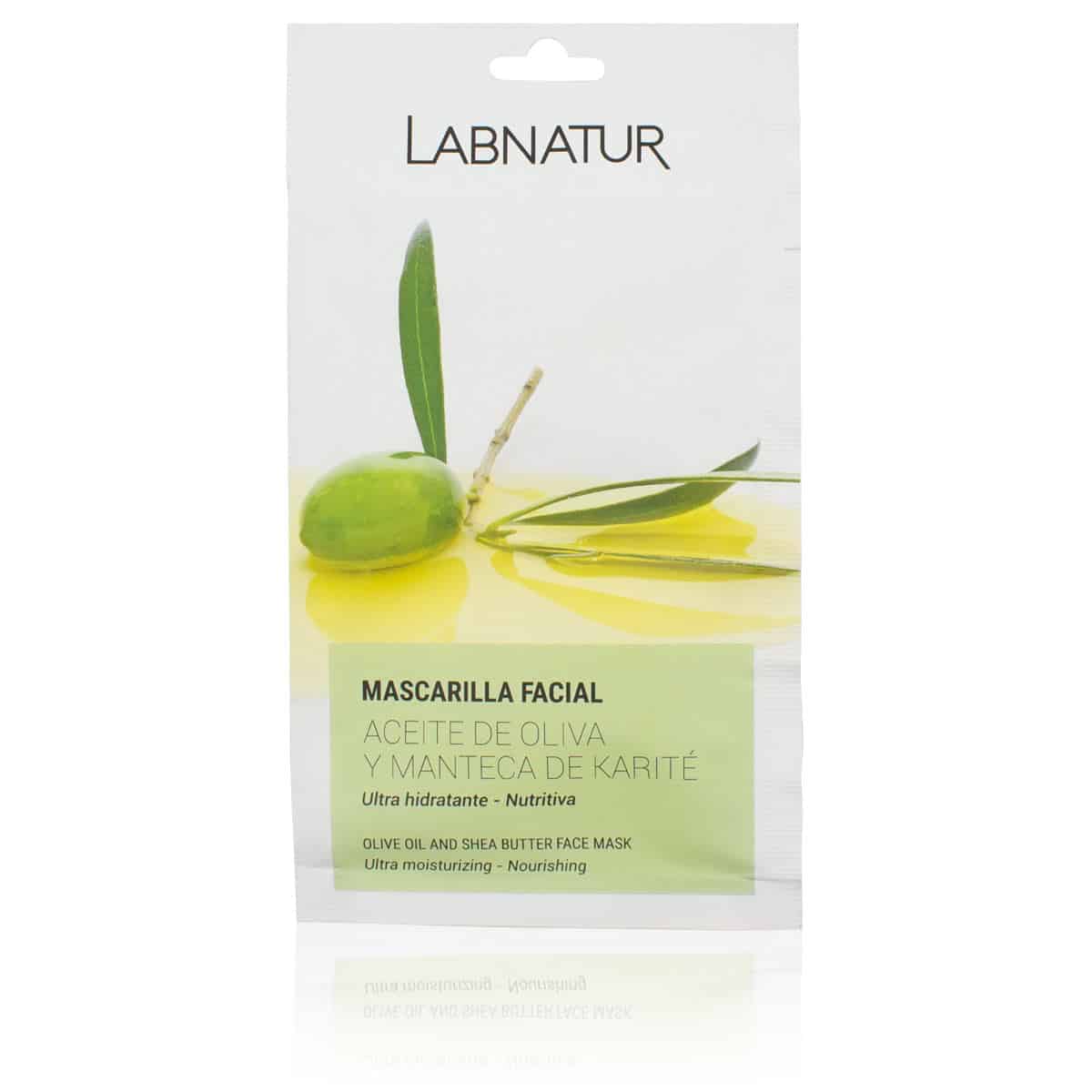 Mascarilla Facial Aceite de Oliva y Karité