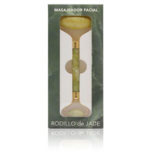 Alternative view of Masajeador Facial Piedra Jade 2 Rodillos