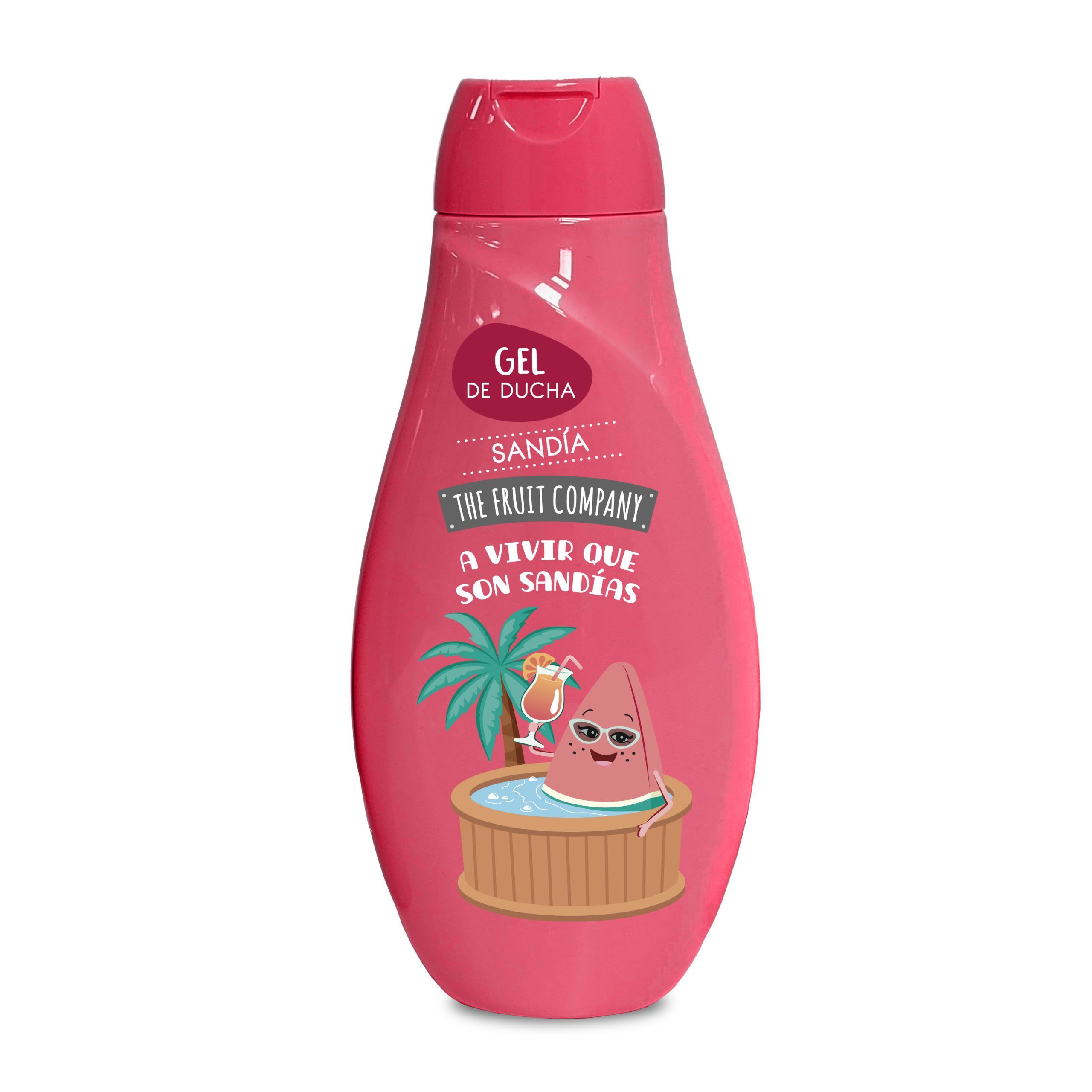 Gel de Ducha Sandía 600 ml The Fruit Company