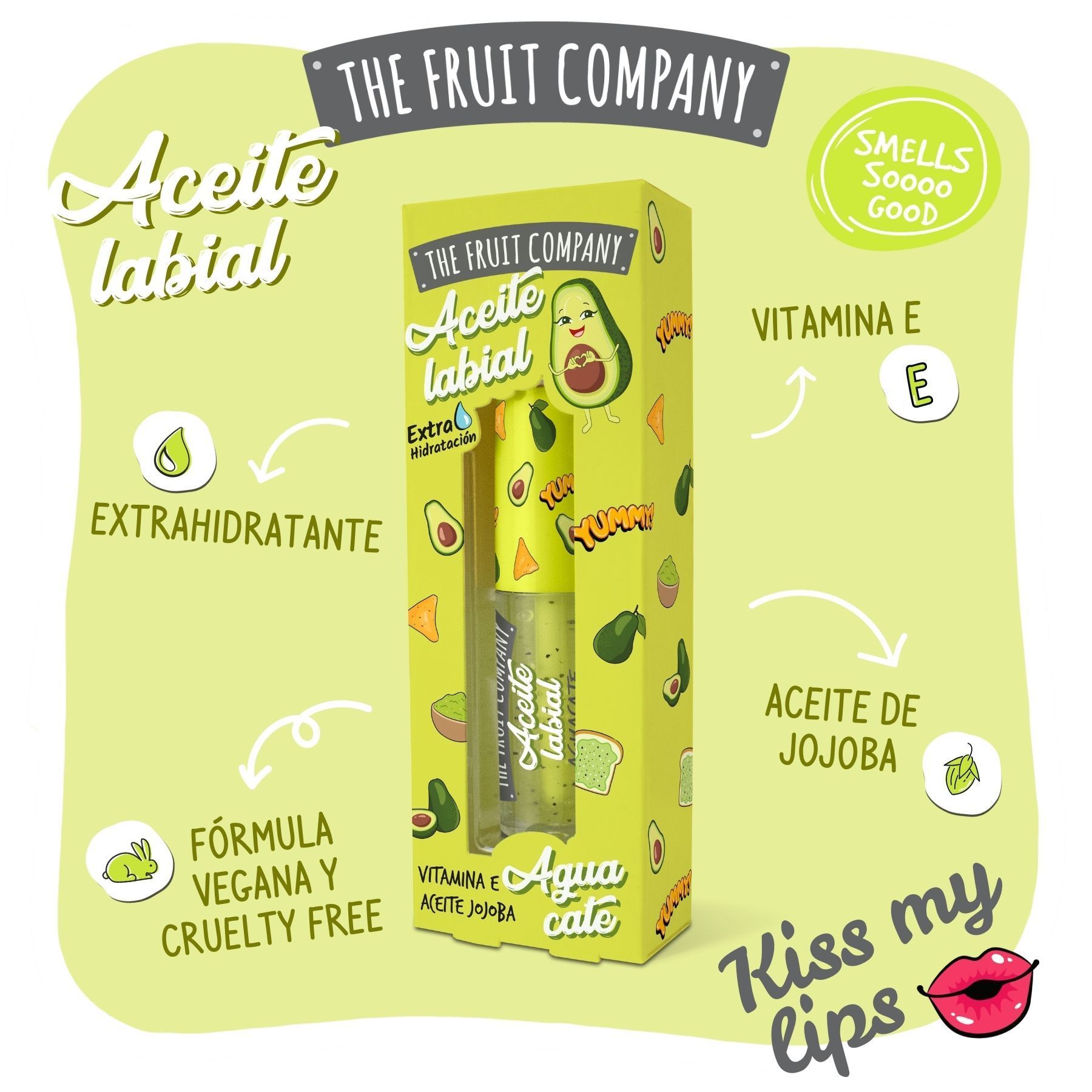 Aceite Labial Aguacate The Fruit Company - Imagen 3