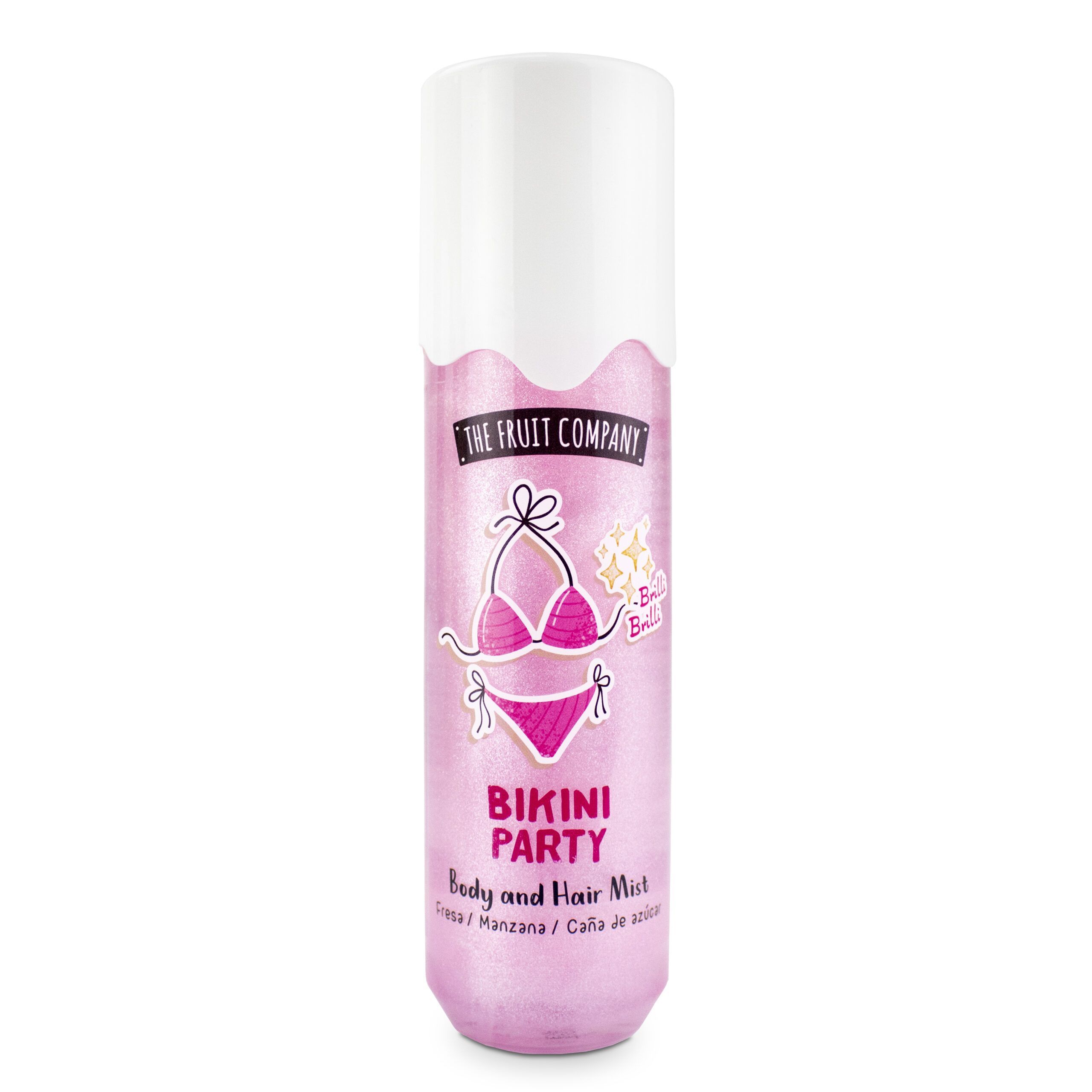 Body & Hair Mist Glitter Bikini Party 200ml The Fruit Company
