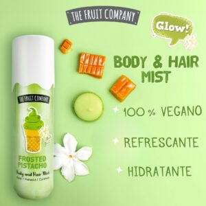 Alternative view of Body & Hair Mist Glitter Frosted Pistacho 200ml The Fruit Company
