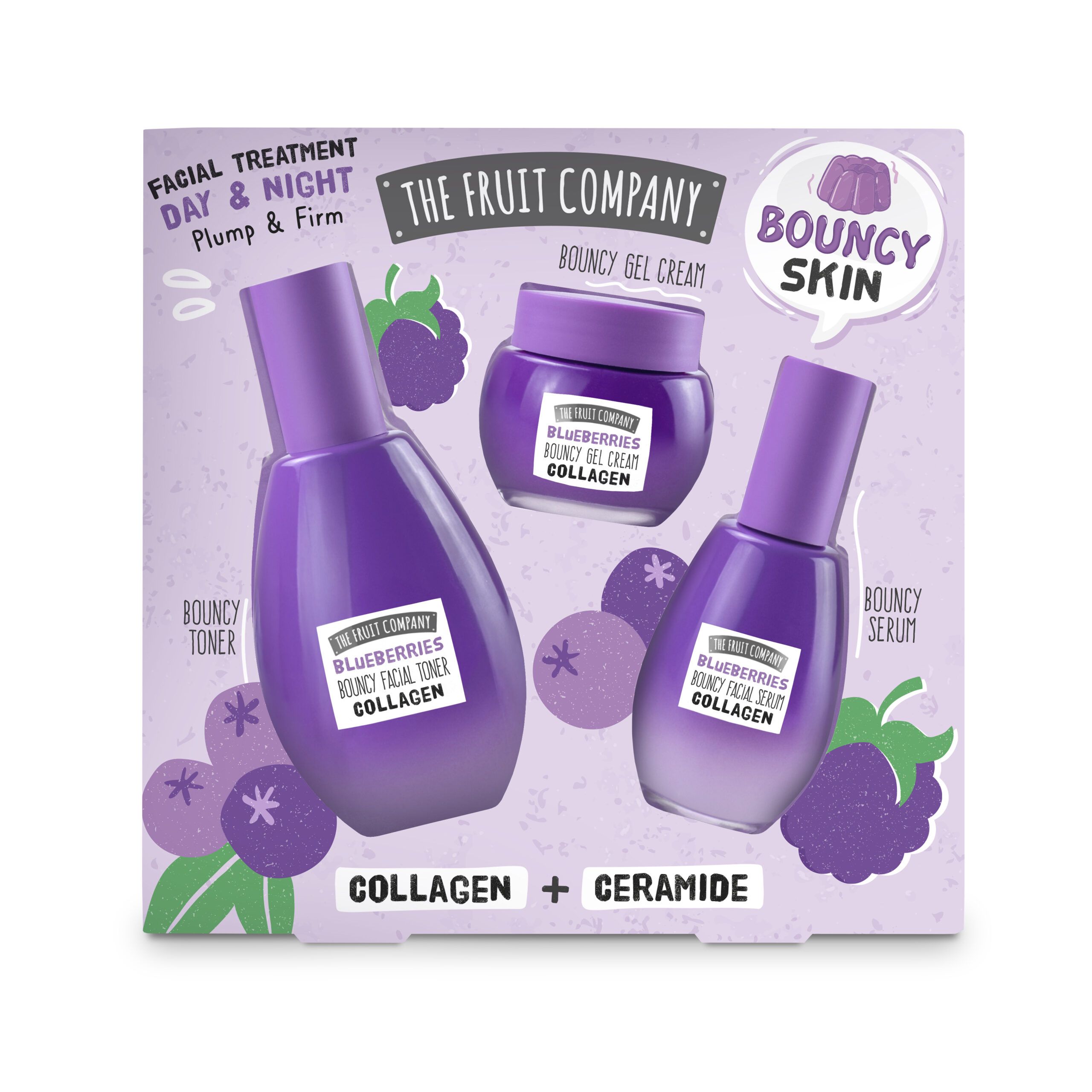 SET Tratamiento Facial Bouncy Ritual The Fruit Company (Colágeno + Ceramidas)