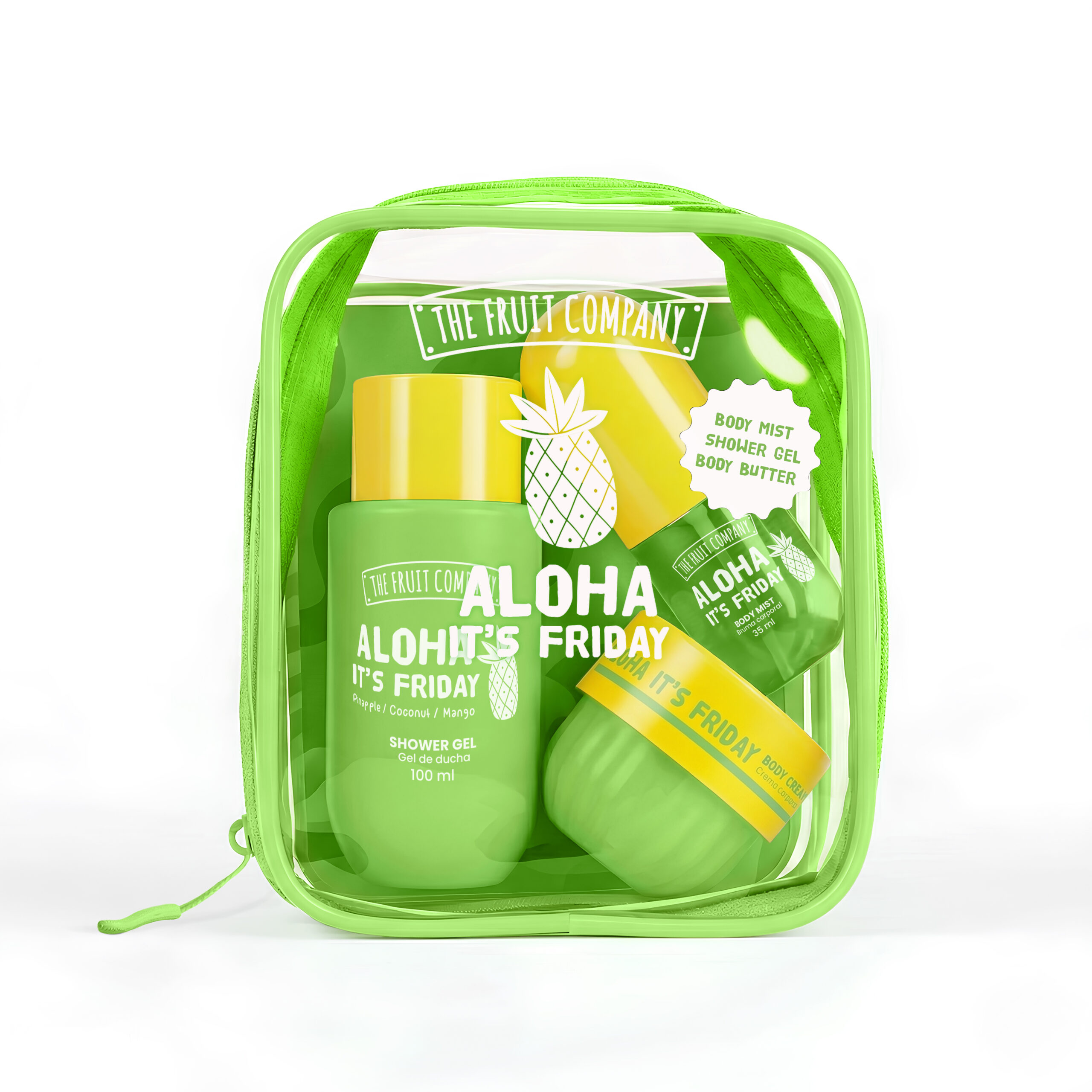Travel SET Aloha It's Friday The Fruit Company