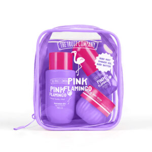Travel SET Pink Flamingo The Fruit Company