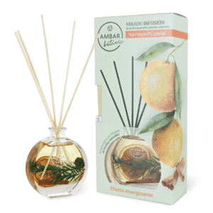 Mikado Infusión Canela Naranja 75 ml Ámbar Botanic
