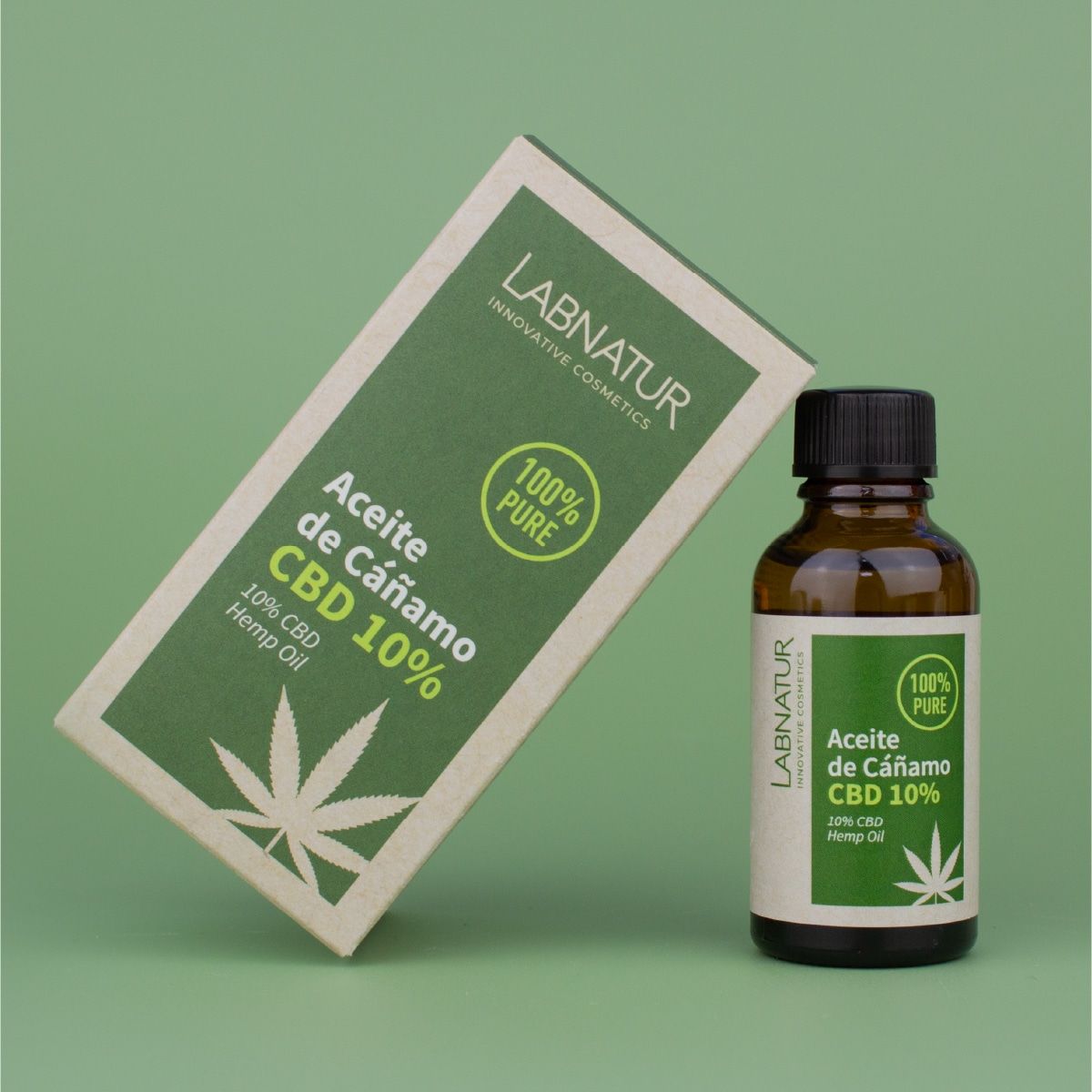 Aceite de Cáñamo 100% Puro con 10% CBD Labnatur 30 ml - Imagen 4