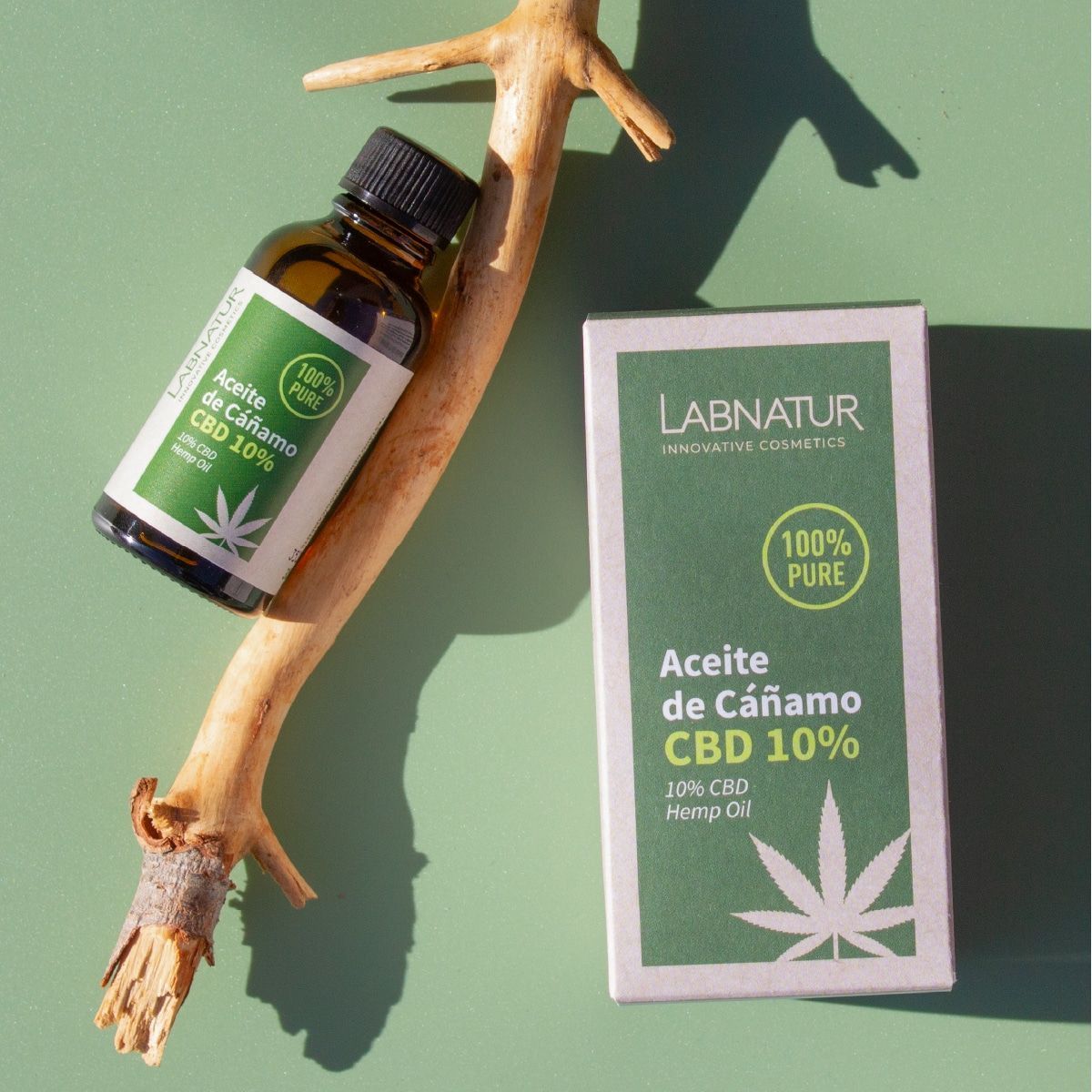 Aceite de Cáñamo 100% Puro con 10% CBD Labnatur 30 ml - Imagen 5