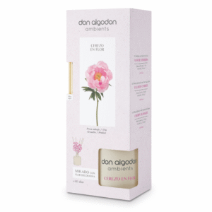 Alternative view of Ambientador Mikado Cerezo en Flor Don Algodón 60 ml