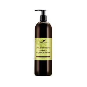 Champú  y Acondicionador al Jabón de Alepo Cabello Graso 500 ml