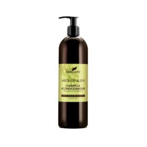 Champú y Acondicionador al Jabón de Alepo Cabello Normal 500 ml
