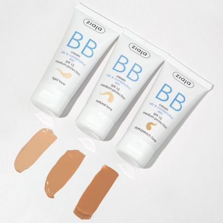 BB Cream Piel Grasa y Mixta SPF 15 Ziaja 50ml - Imagen 2