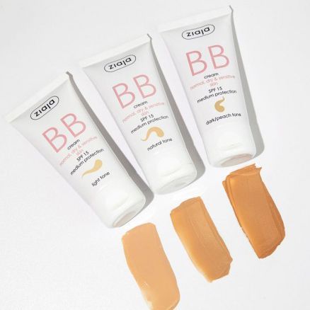 BB Cream Piel Seca, sensible, deshidratada o normal SPF 15 Ziaja 50ml - Imagen 3