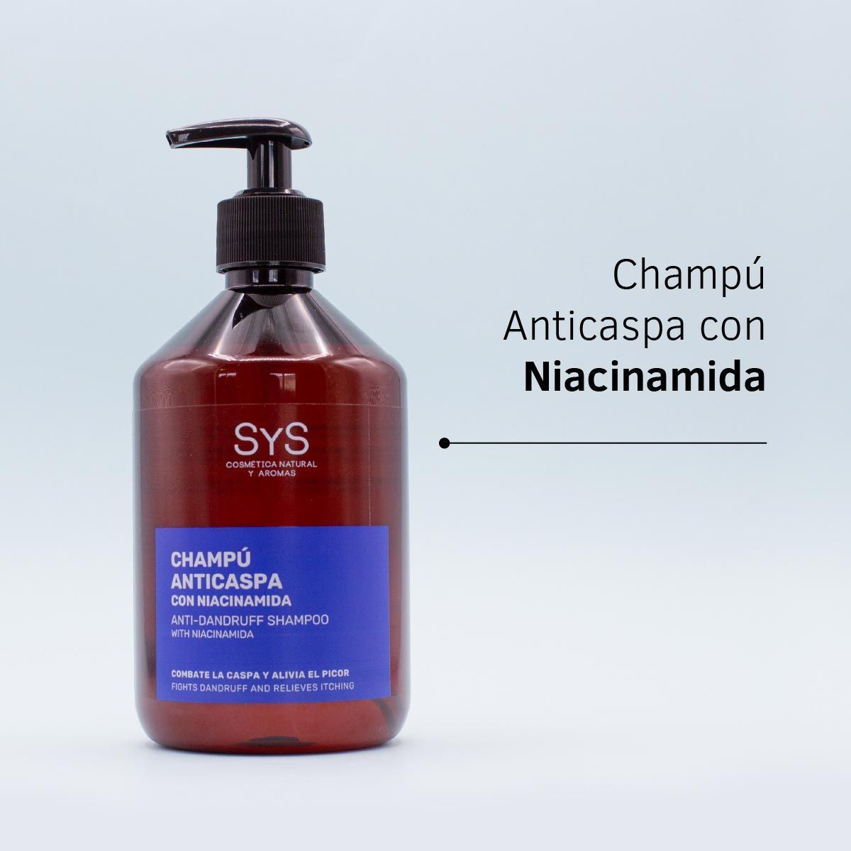 Champú Anti-Caspa con Niacinamida Labnatur 500 ml - Imagen 2