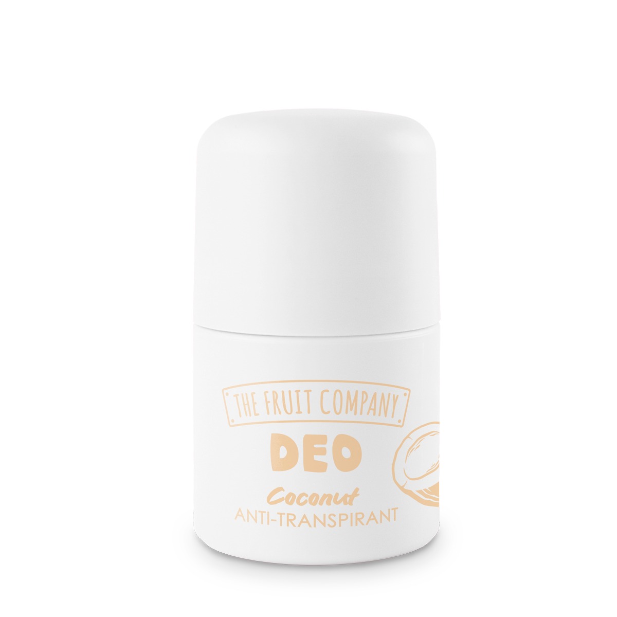 Desodorante Roll-On Antitranspirante Coco 50ML The Fruit Company