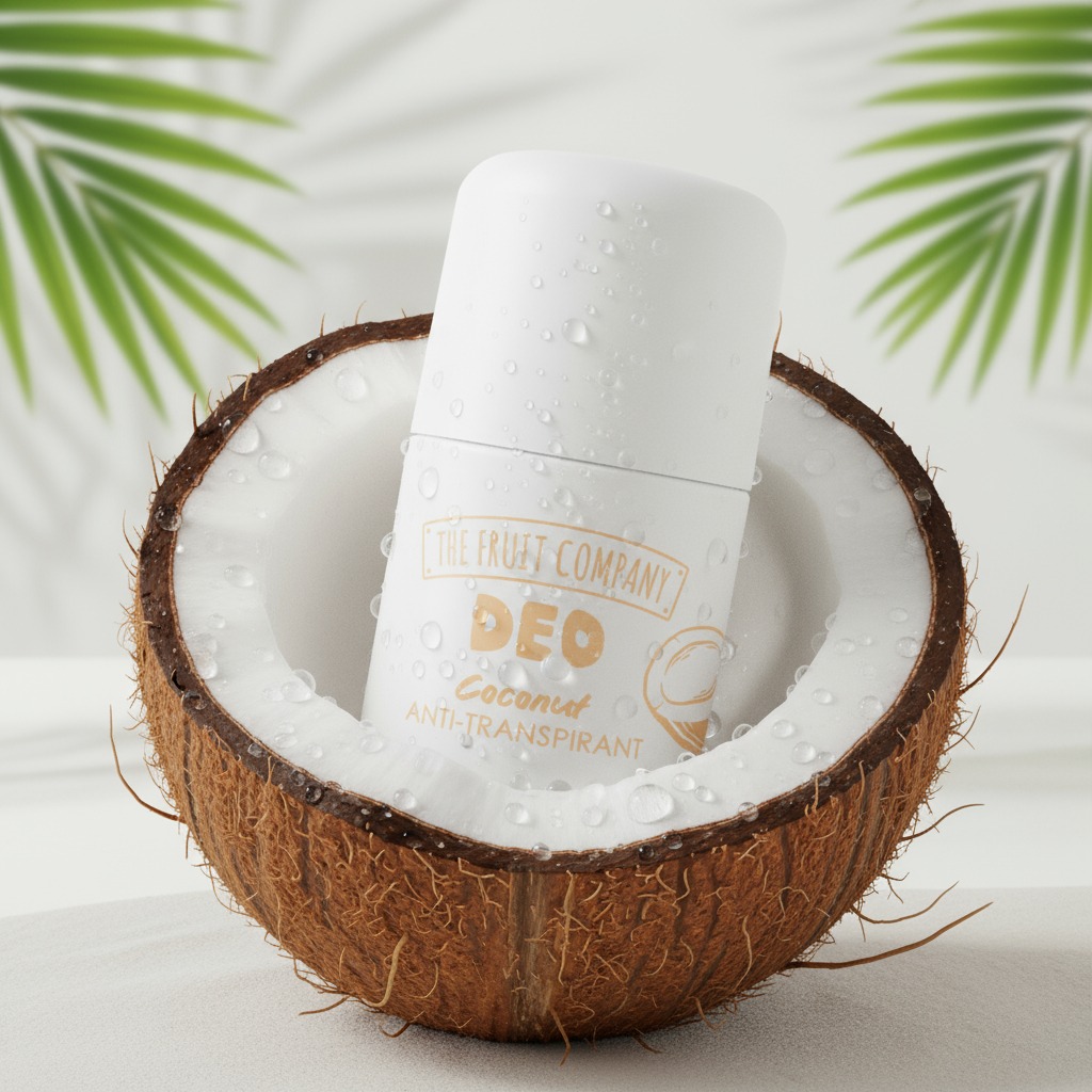 Desodorante Roll-On Antitranspirante Coco 50ML The Fruit Company - Imagen 3