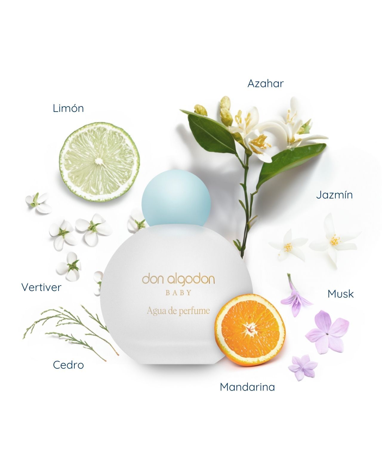 Agua de Perfume Don Algodón Baby 100 ml - Imagen 4