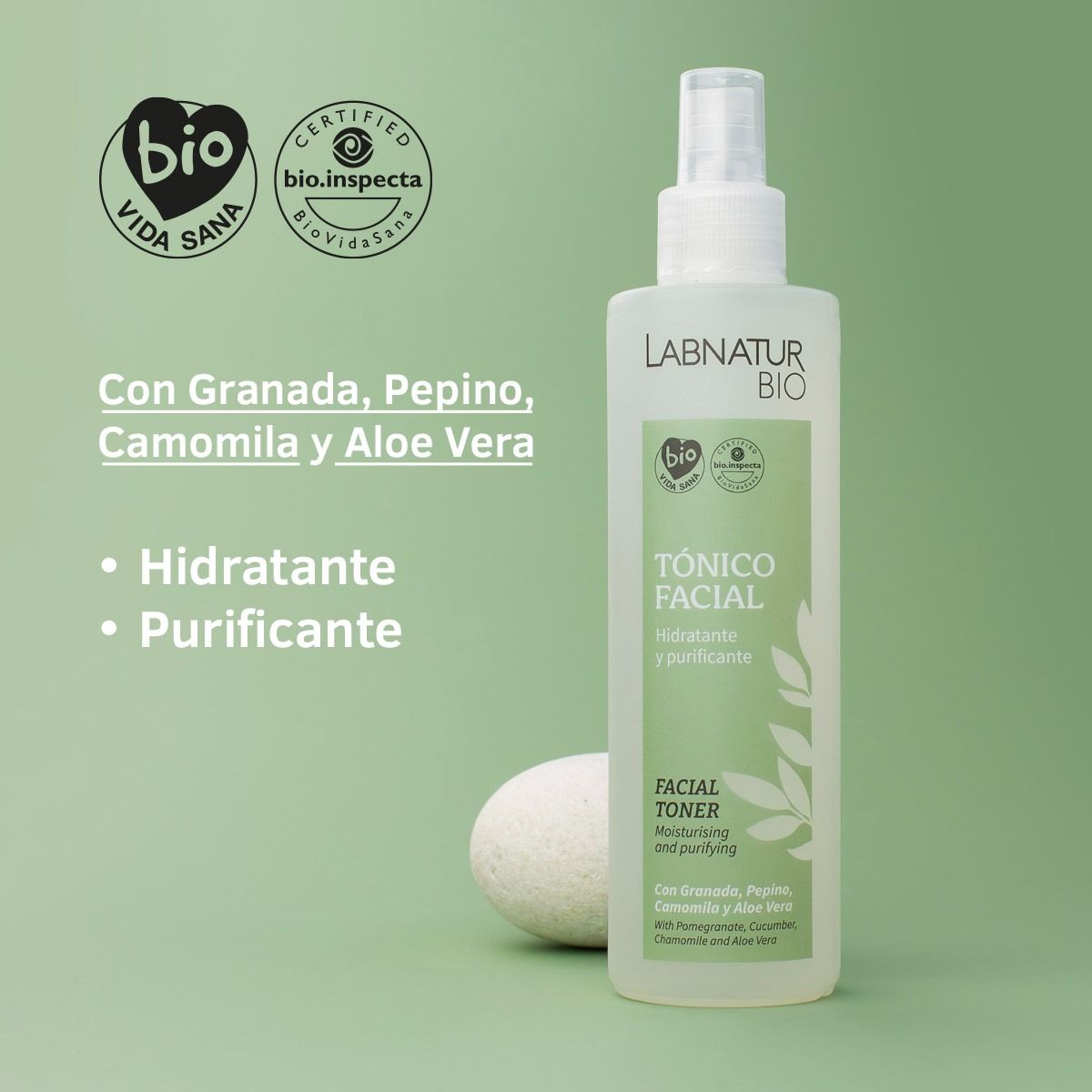 Tónico Facial Labnatur Bio 250ml - Imagen 2