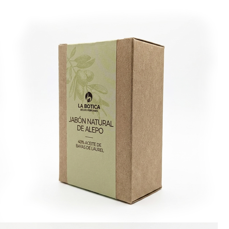 Jabón de Alepo 40% La Botica de los Perfumes 92,5 gr - Imagen 2