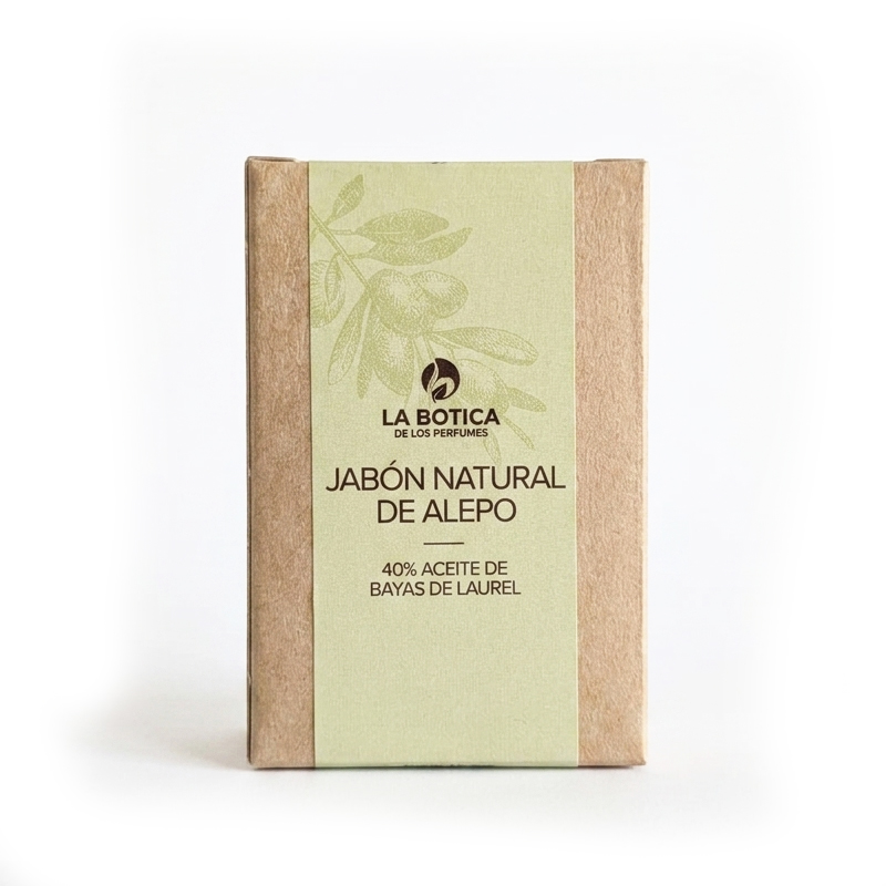 Jabón de Alepo 40% La Botica de los Perfumes 92,5 gr