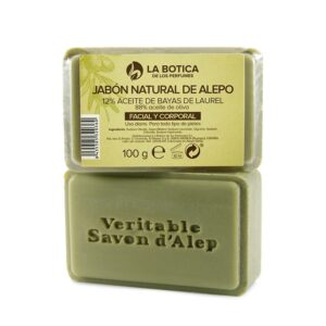 Jabón de Alepo 12% La Botica de los Perfumes 100 gr