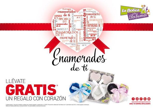 Este San Valentín en la Botica estamos ENAMORADOS DE TI
