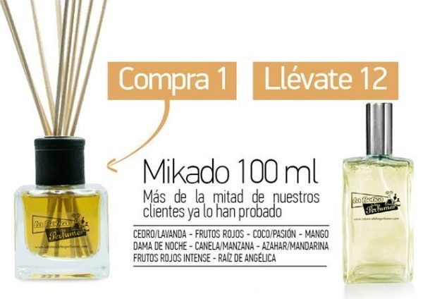En La Botica de los Perfumes compra 1 y llévate 12