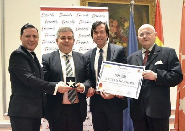 La Botica de los Perfumes galardonada con el premio “Estrella de Oro” por el Instituto para la Excelencia Profesional