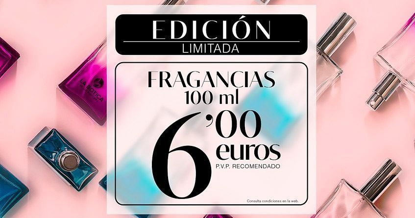 Promoción fragancias 100ml