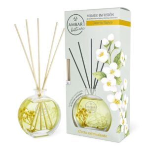 Mikado Infusión Jazmín Blanco 75 ml Ámbar Botanic